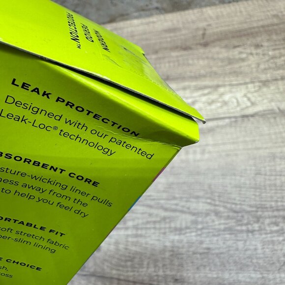 Unders Teen by Proof Lot Of 2 Size M Black Period Underwear Brief Reg. Absorbenc - Picture 8 of 9